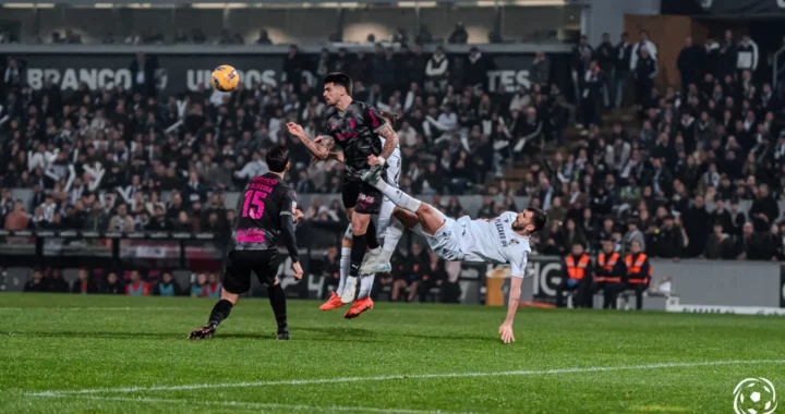 Eis os onzes iniciais do Vitória SC x Braga