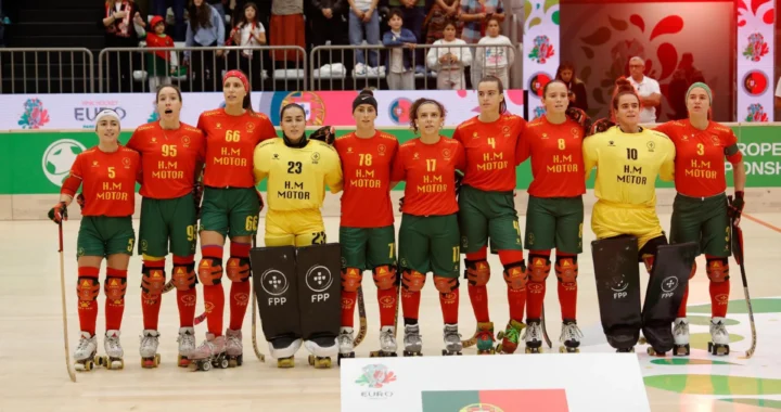 Portugal termina em segundo lugar o Euro de Hóquei em Patins Feminino