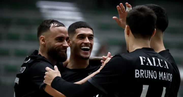 Sporting vence contra o Torreense na estreia na Primeira Liga de Futsal